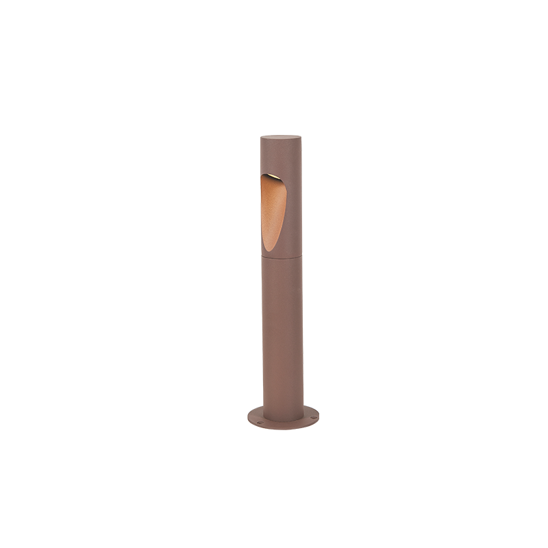 Diameter (MM) Φ90 / Height 500MM / Gery / Aluminum + Glass / 7W / 3000K / 490 Lumens / CRI 90 / Beam Angel 36° / IP65 / 24V / 50/60Hz